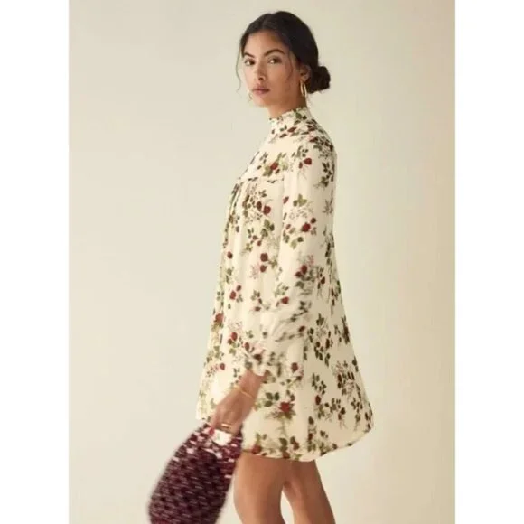💕REFORMATION💕 Jourdan Dress ~ Regency Floral Print Medium